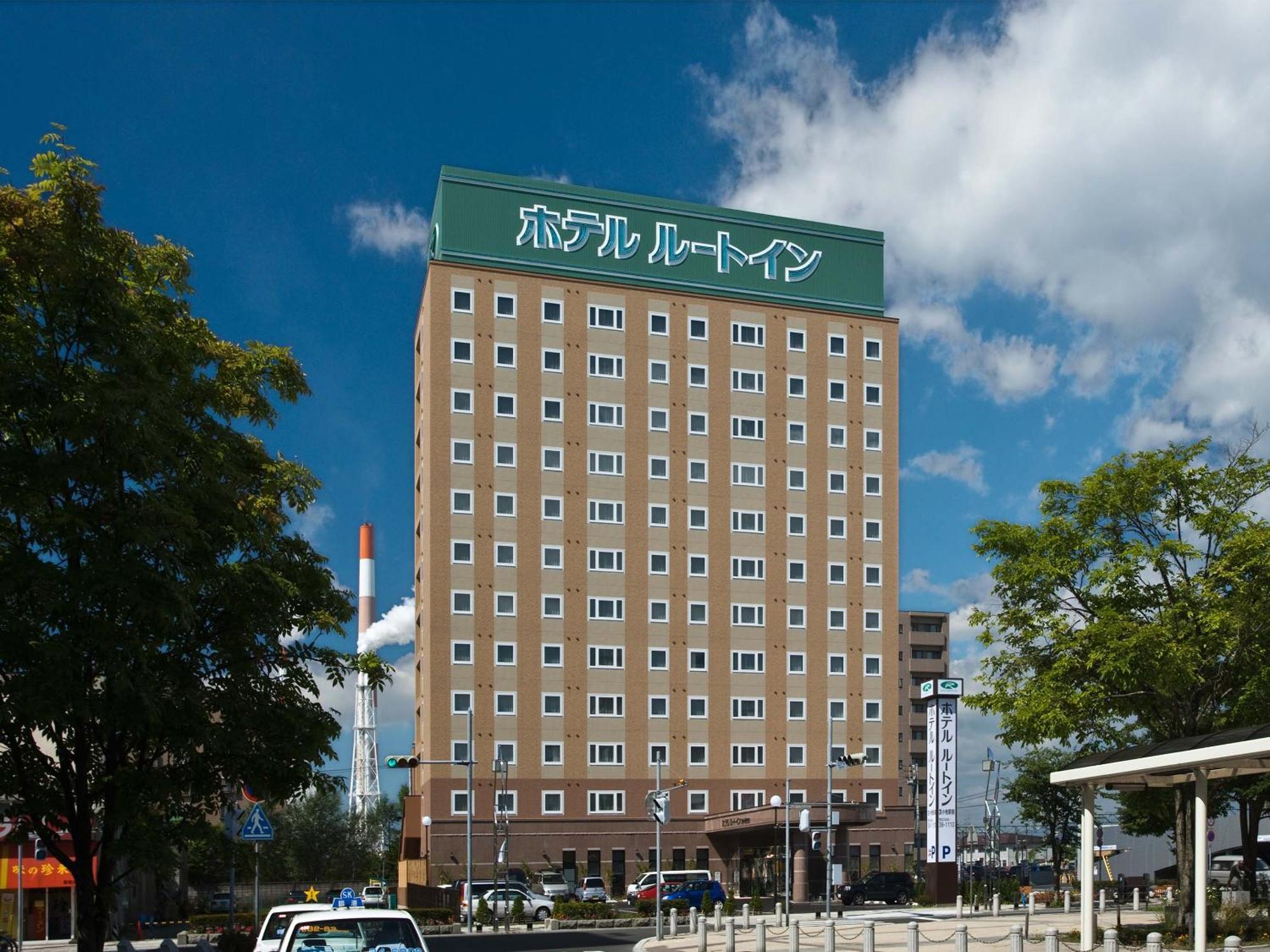 Hotel Route-Inn Tomakomai Ekimae Exteriér fotografie